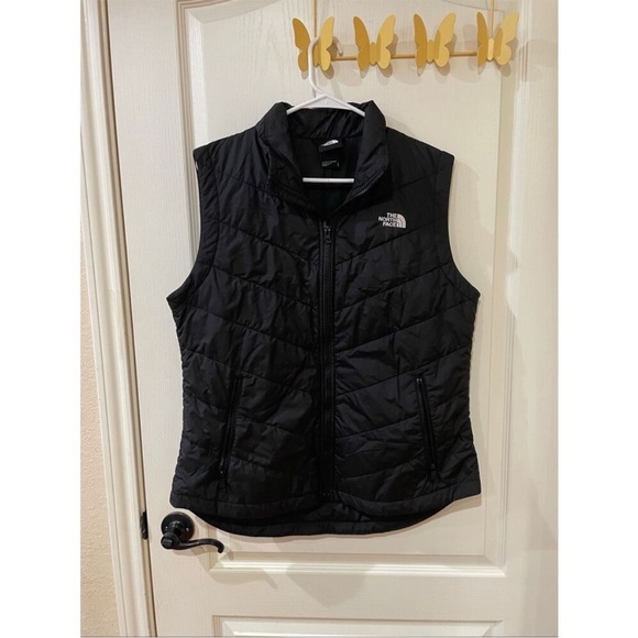 The North Face Women's Black Puffer Vest Size large - black - Picture 1 of 5